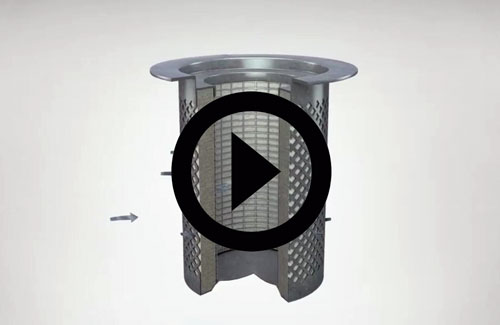 PA集团油气分离滤芯是如何工作的视频展示