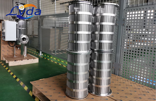 PA集团净化楔形滤网滤芯的用途